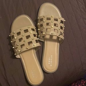 Avon Studio 1886 sandals.  Brand new never worn. Beige